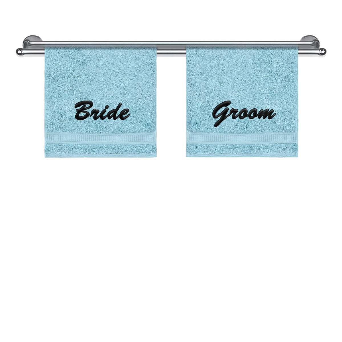 Hers And His Monogrammed Bath Towels, CoupleS Gift Sets, Soft, Highly Absorbent, Anniversary, Wedding, Engagement Gifts For Cou