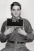 Elvis Presley-Enlistment Photo Poster Rolled 24 x 36 PSA009993 for Living Room