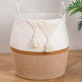 80L Blanket Basket with Handle, Storage Basket for Living Room, Laundry Hamper for Clothes, Towels, Pillows, Toy Storage for Kid