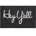 Outdoor Welcome Mat Entryway Hey Y'All Mats For Front Door Mats, With Rubber Backing Doormat Indoor Mat Polystyrene Non Slip Nat