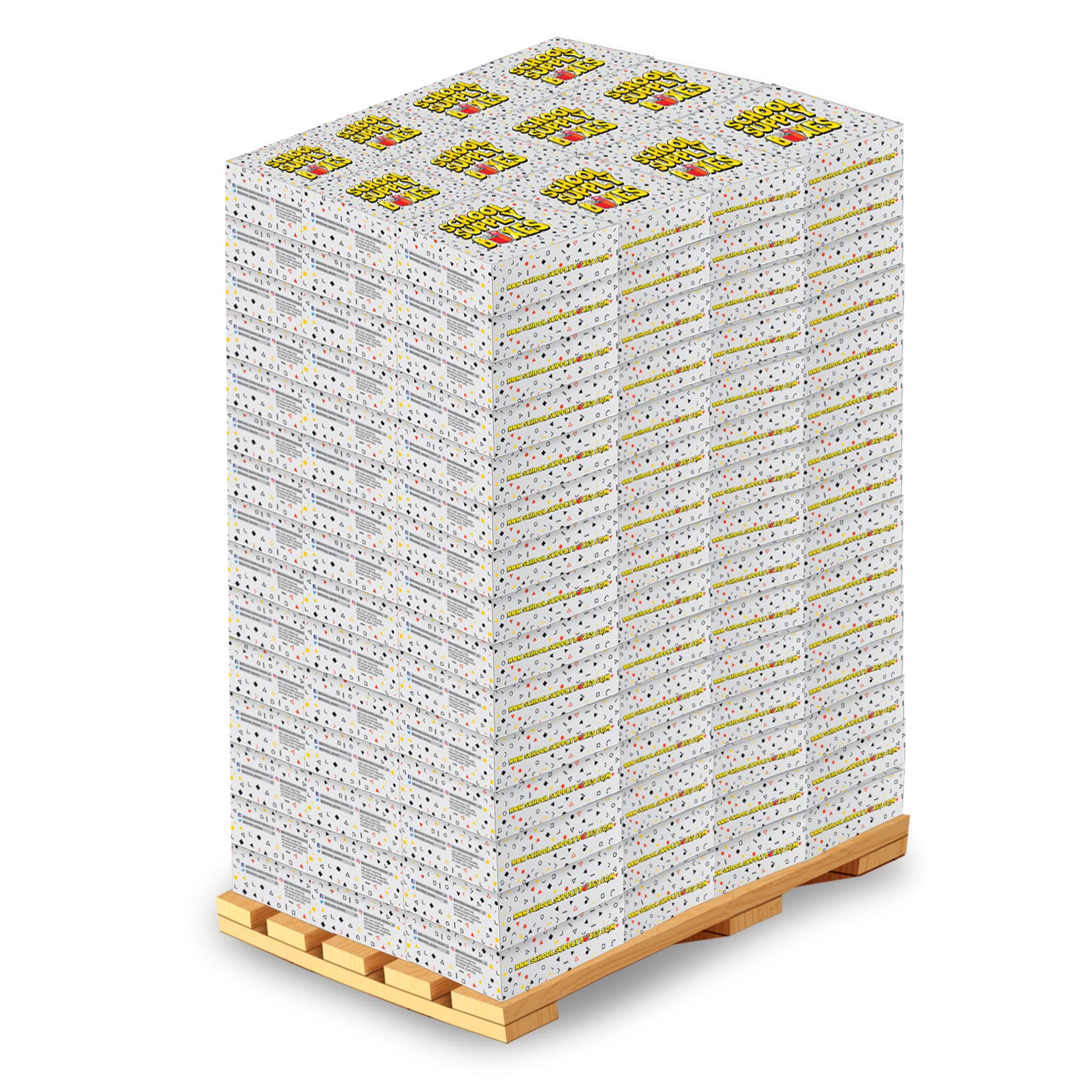School Supply Boxes | Back To School Supply Box Grades K-5 | Pallet (180 Units) | School Supply Kit Back To School Essentials