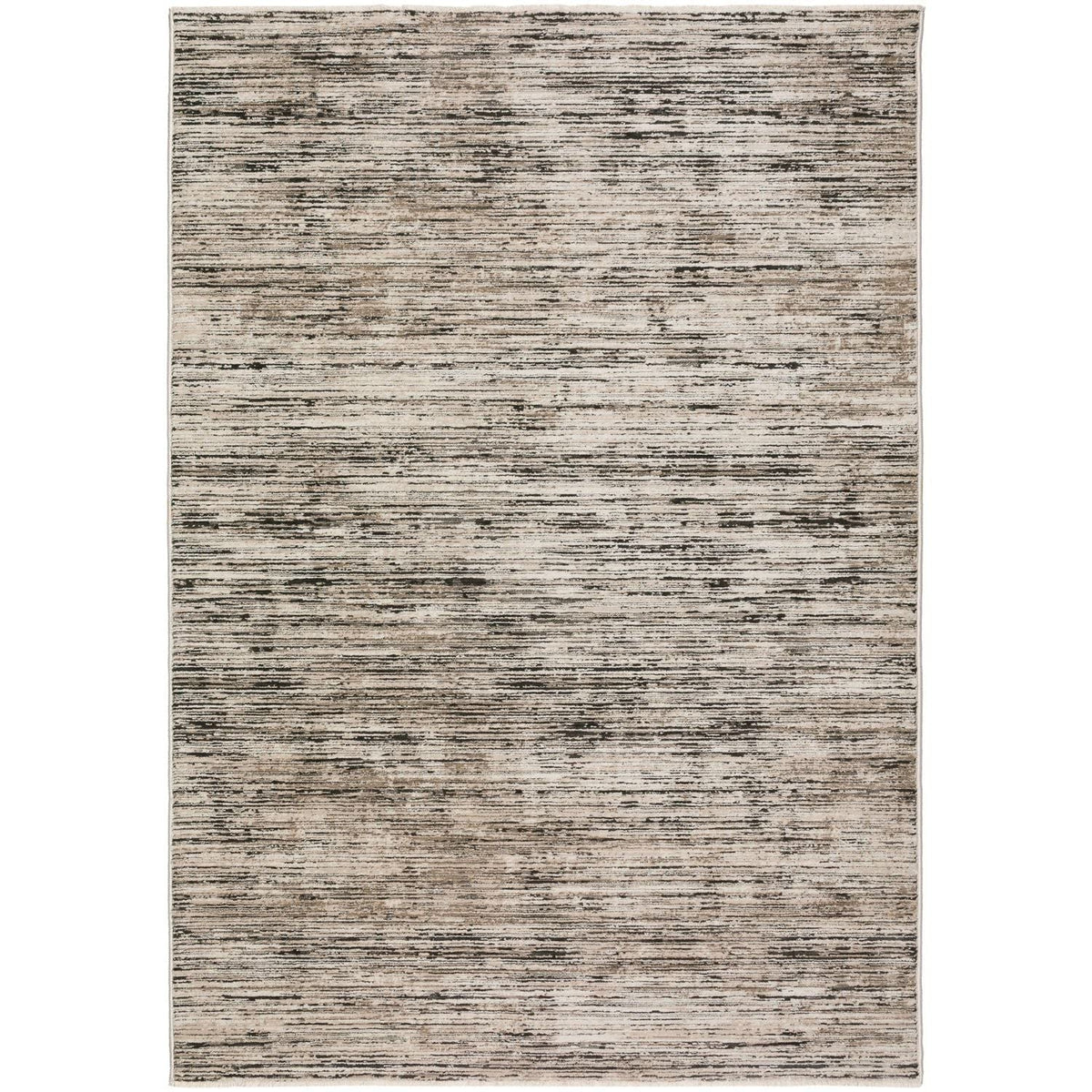 Denizi Dz1 Black Transitional Rug Rectangle 5' 3&quot; X 7 ' 8&quot;