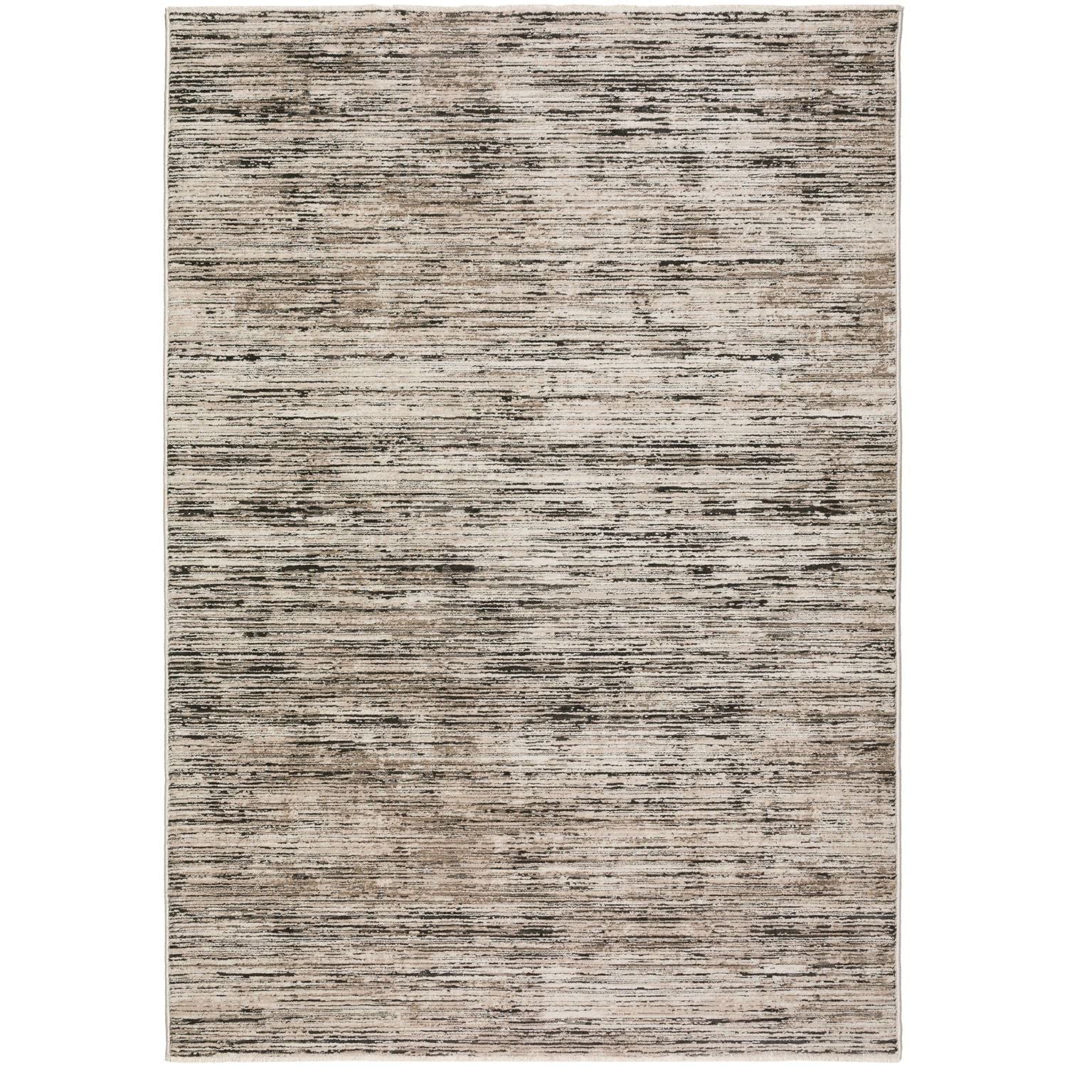 Denizi Dz1 Black Transitional Rug Rectangle 5' 3" X 7 ' 8"
