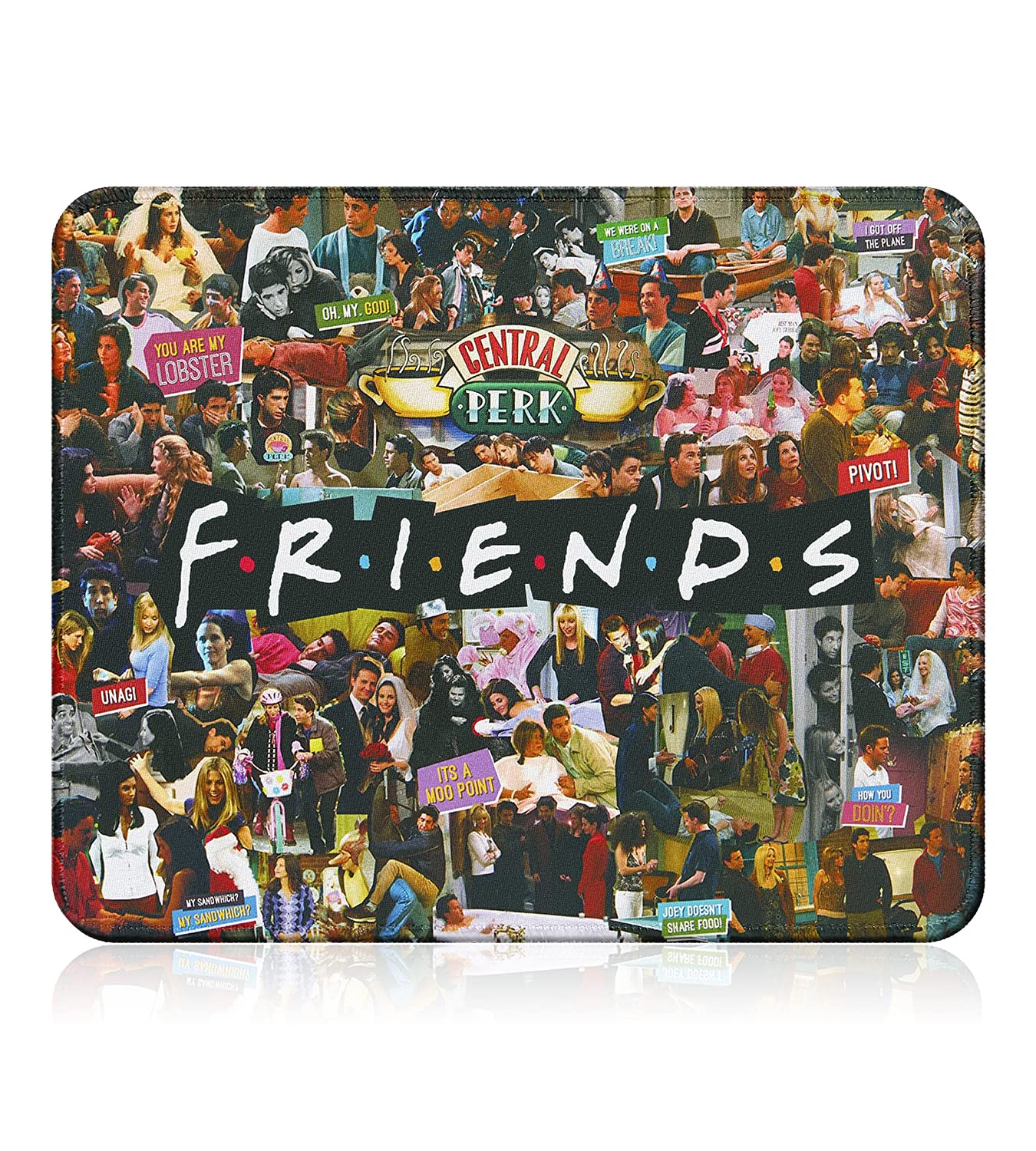 Akkya Mousepad Gaming Small Medium Computer Funny Characters Gamer Mini Portable Travel Office Laptop Pc Thin Thick Desk Mousepa