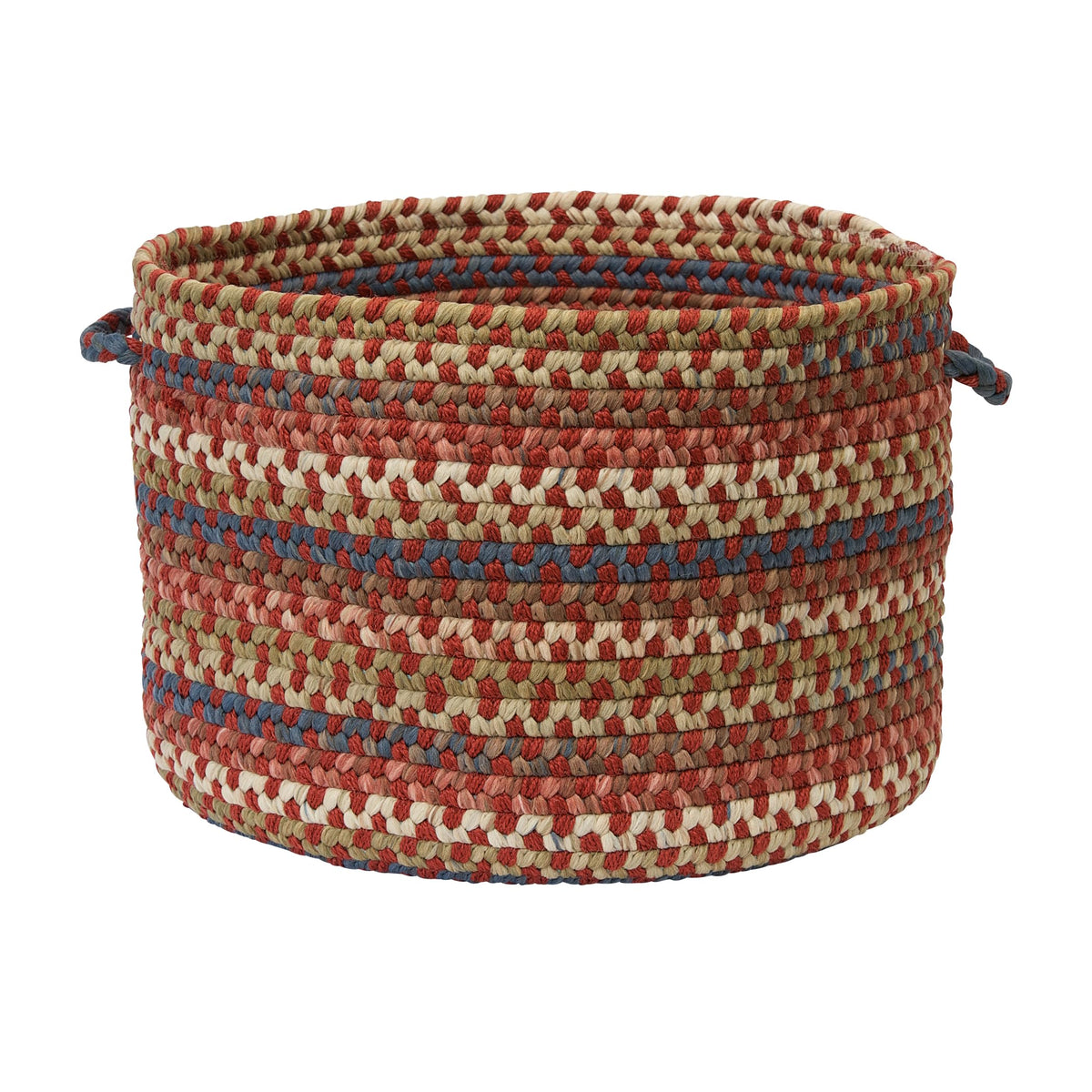 Colonial Mills Cv79 18 By 18 By 12-Inch Cedar Cove Storage Basket, Rust
