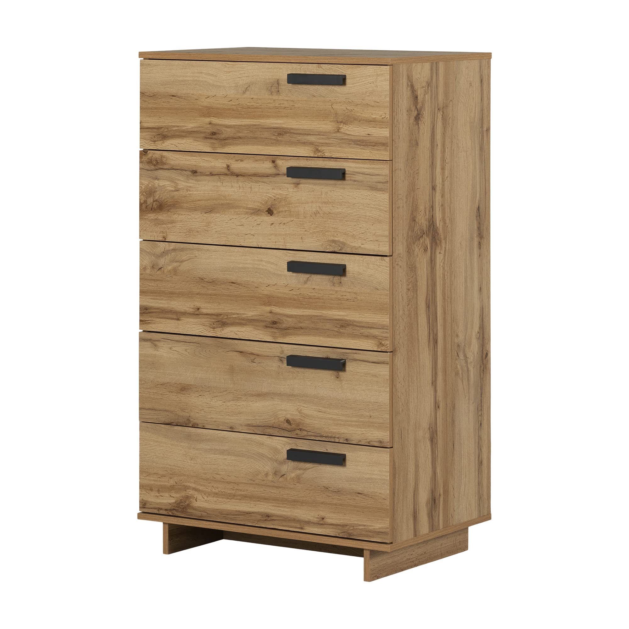 South Shore Cavalleri 5-Drawer Chest Storage Unit, Nordik Oak