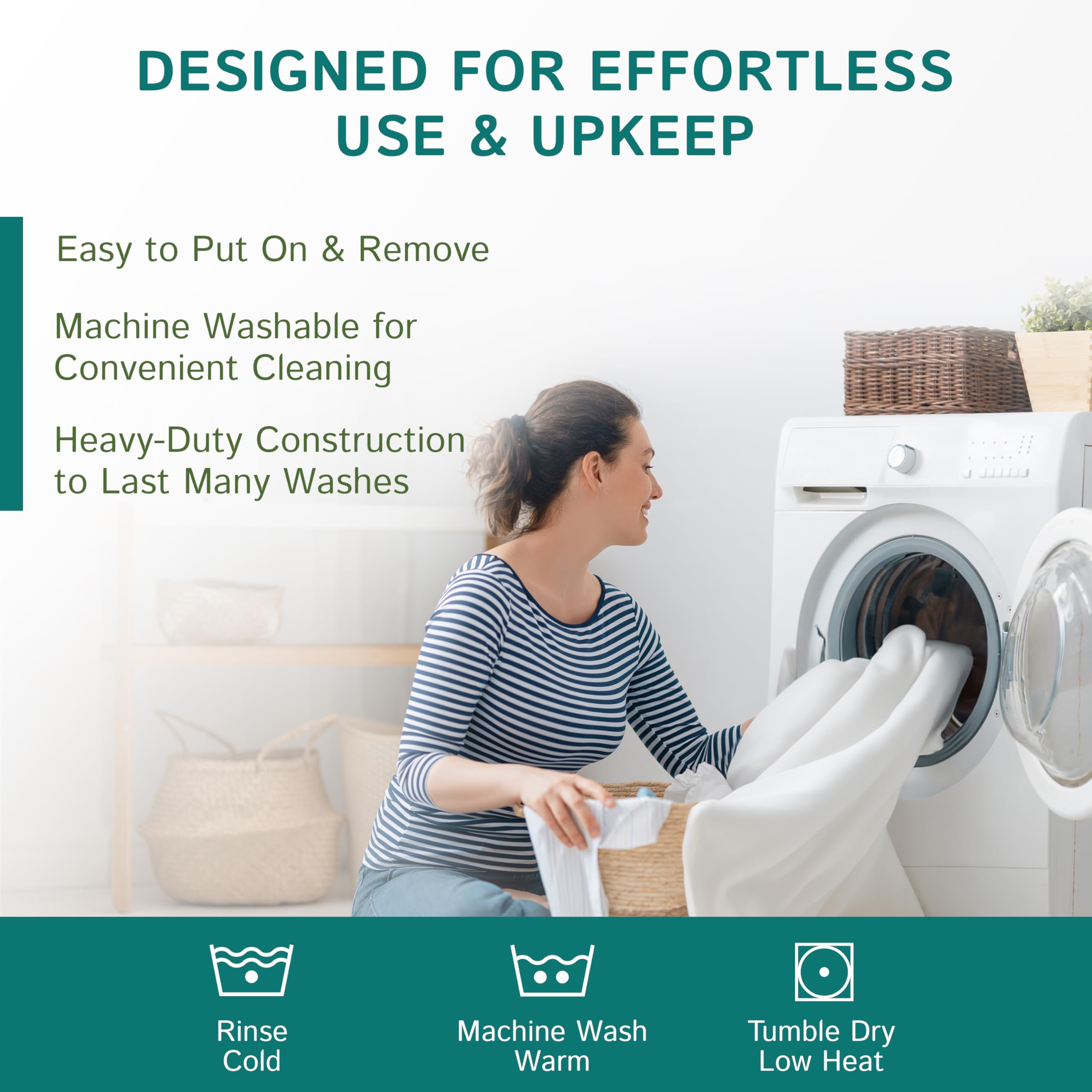 Split King Size Waterproof Mattress Pad - Fitted Mattress Protector With Quilted Pillow Top Mattress Topper - Quality Hypoallerg