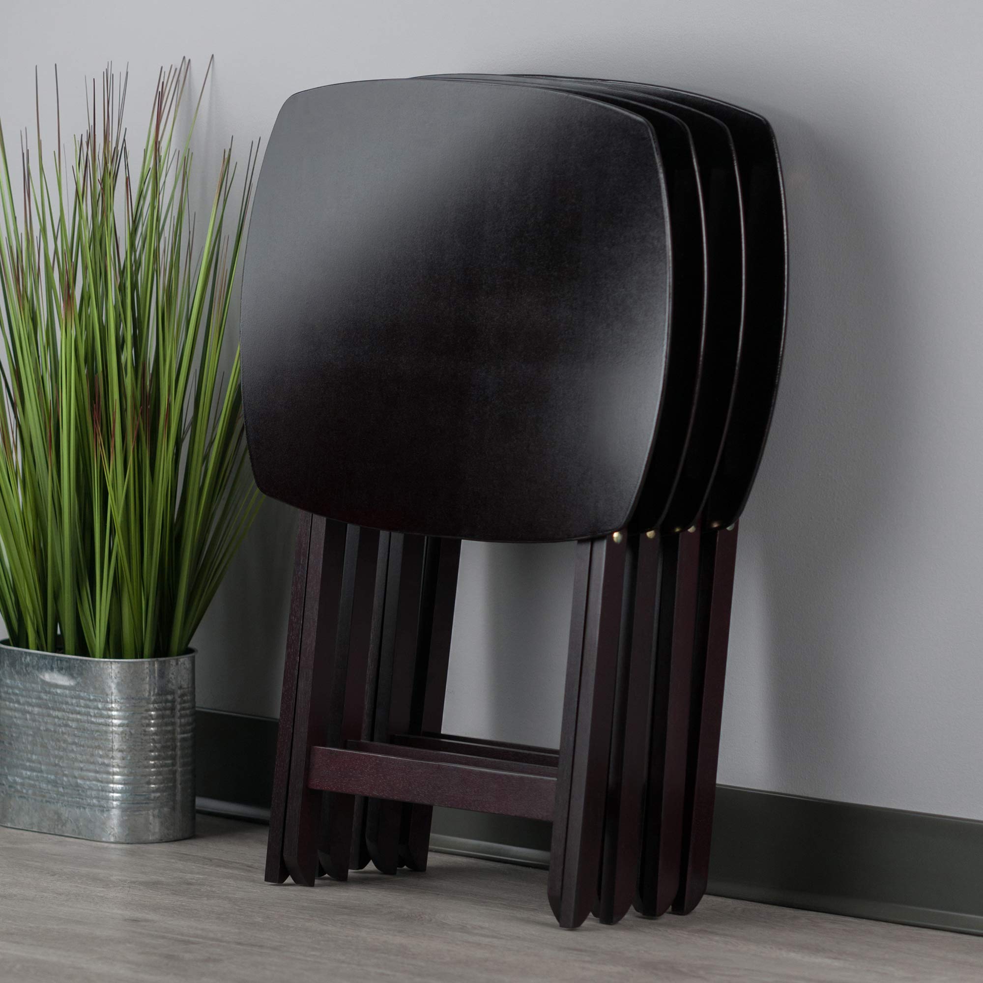 Winsome Chandler Table, Dark Espresso Finish