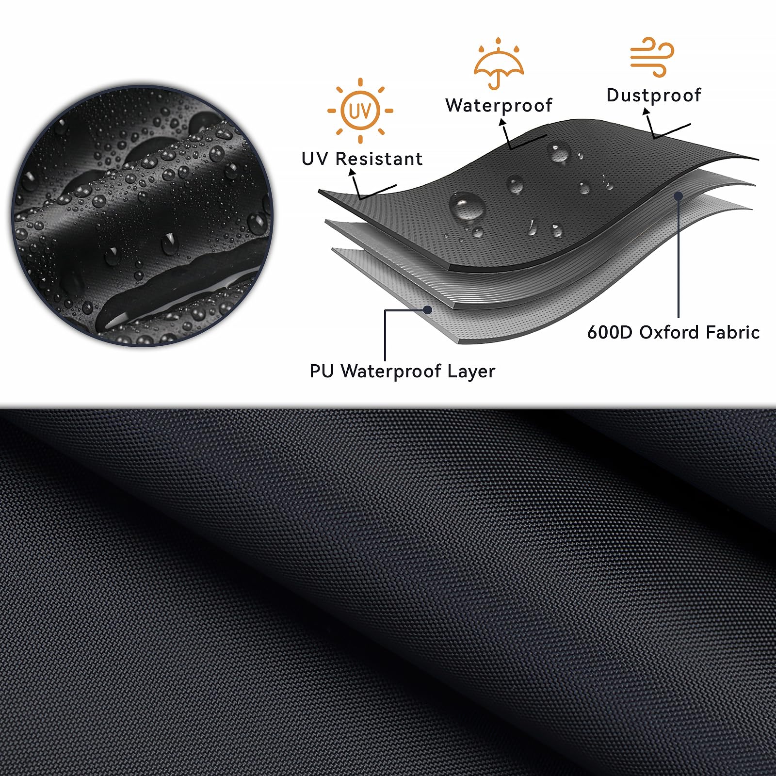 Loenel Outdoor Swing Glider Chair Cover For 2-Person Patio Swing Glider Steel Bench Loveseat Rocker, Waterproof Furniture Safa C