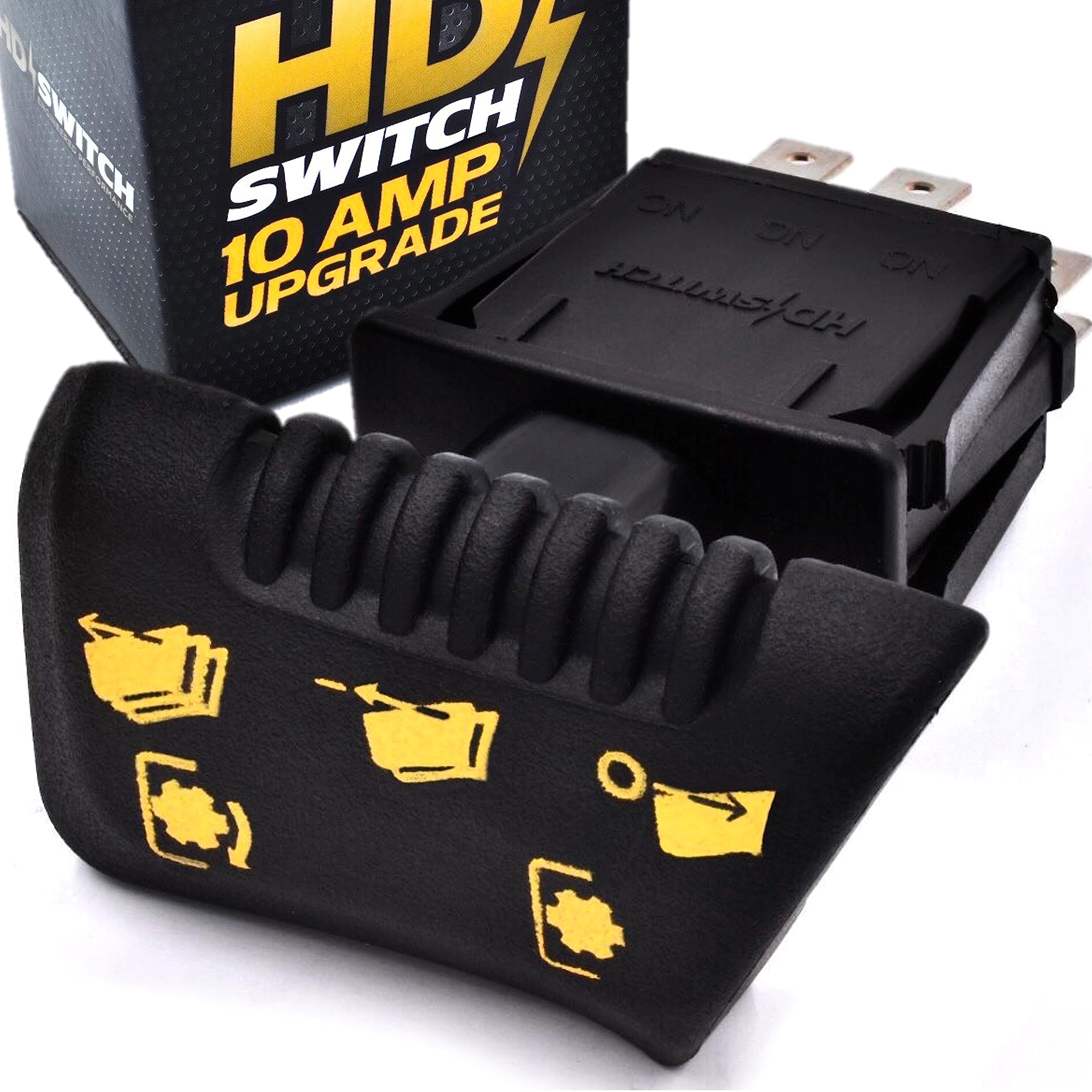 Hd Switch 10 Amp Upgrade Blade Clutch Pto Switch Fits John Deere Am135131 X300 X304 X305 X310 X320 X324 X340 X360 X500 X520 X530