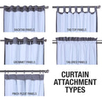 Thermalogic Ultimate Curtain Panel, 45 In X 113 In, Soft White