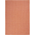 Nourison Positano Indoor-Outdoor Terracotta 5' X 7' Area Rug, Easy Cleaning, Non Shedding, Bed Room, Living Room, Dining Room, B