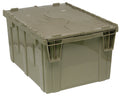 Quantum QDC2420-12 Distribution Bin, Heavy Duty Attached Top Container, 19-3/8W x 23-7/8L x 12-1/2H Overall Size, 2.44 Volume