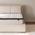Signature Design by Ashley California King Size Chime 12 Inch Medium Firm Hybrid Mattress with Cooling Gel Memory Foam for Press