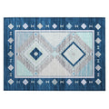 Phoenix Ph2 Blue Southwestern Rug Rectangle 10' X 14'