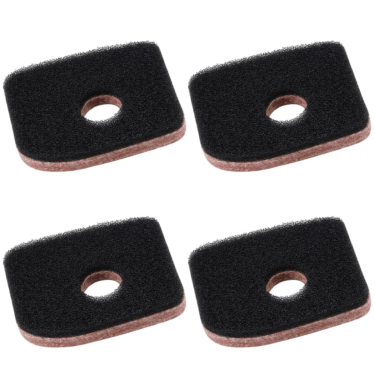 4 Pack Air Filter 4241-120-1800 Cleaner Compatible With Stihl Br200 Sh56 Sh56C Sh86 Sh86C Bg56 Bg66 Bg86 Leaf Blower 42411201800