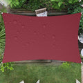 Windscreen4Less 9'X13' Waterproof Sun Shade Sail Rectangle Shade Canopy Cover Uv Block For Backyard Patio Deck Balcony Pergola G