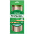Ticonderoga Envirostik Wood-Cased Pencils, #2 Hb Soft, Natural, 12 Count