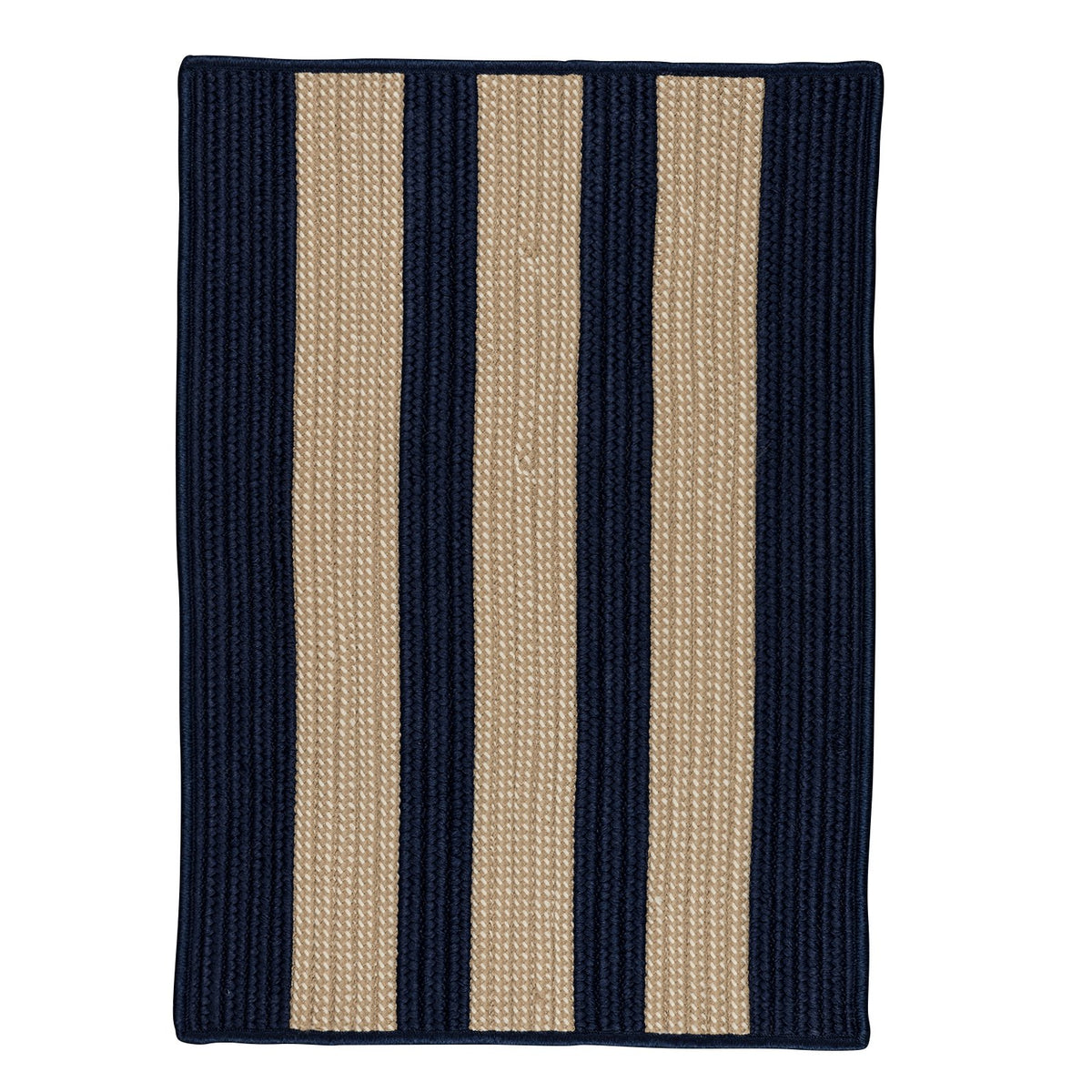 Boat House Rug, 8X8, Navy