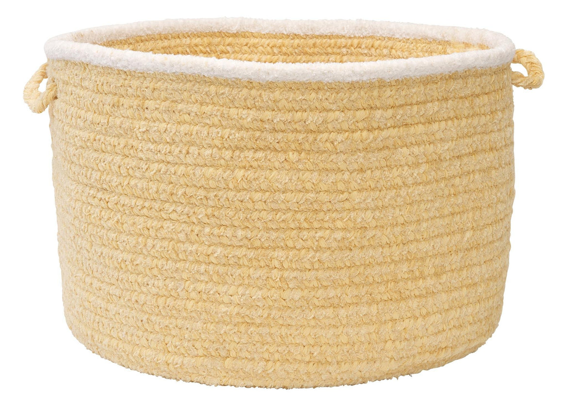 Colonial Mills Silhouette Utility Basket, 14 By 10-Inch, Pale Banana