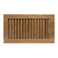 Whitecap 60710 Teak 16' X 9-1/8' X 3/4' Louvered Insert 3/4' Thick