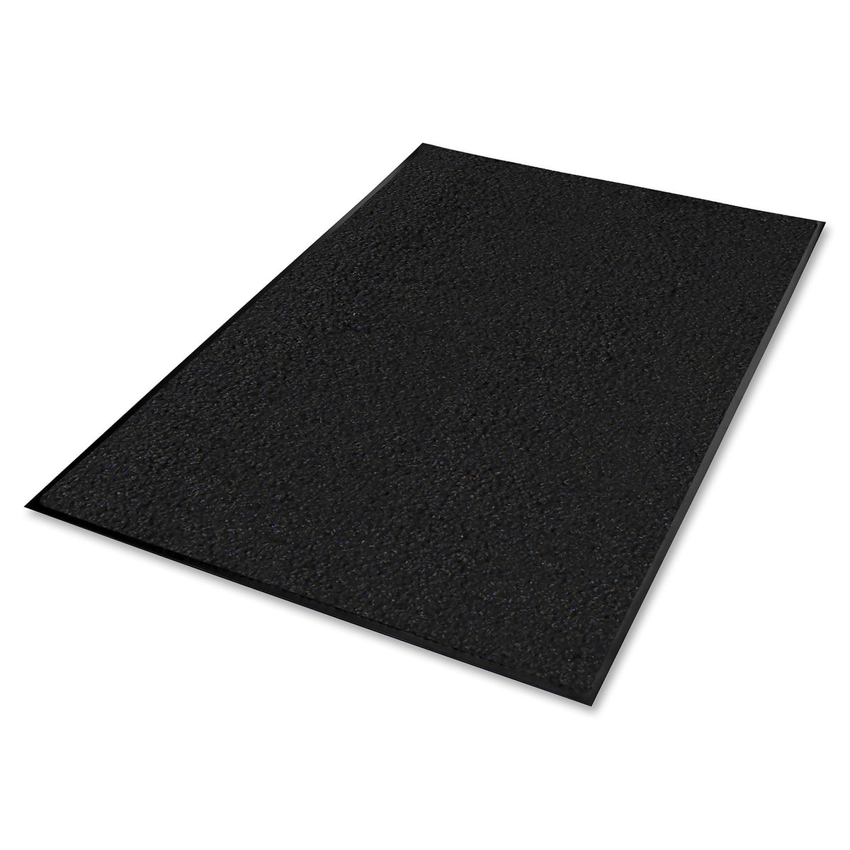 Genuine Joe 59464 Indoor Wiper Mat, Nylon Carpet, Rubber Back, 43-1/2-Inch X66-Inch ,BK