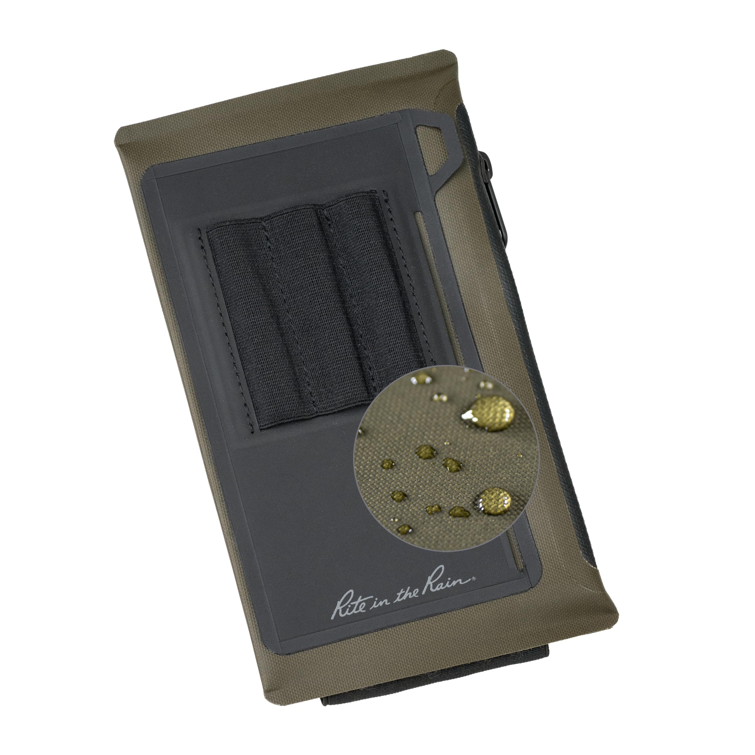 Rite In The Rain Monsoon Dirtbag, 4.5    X 7.75   , Notebook Storage Organizer, Green Tpu (No. P970)