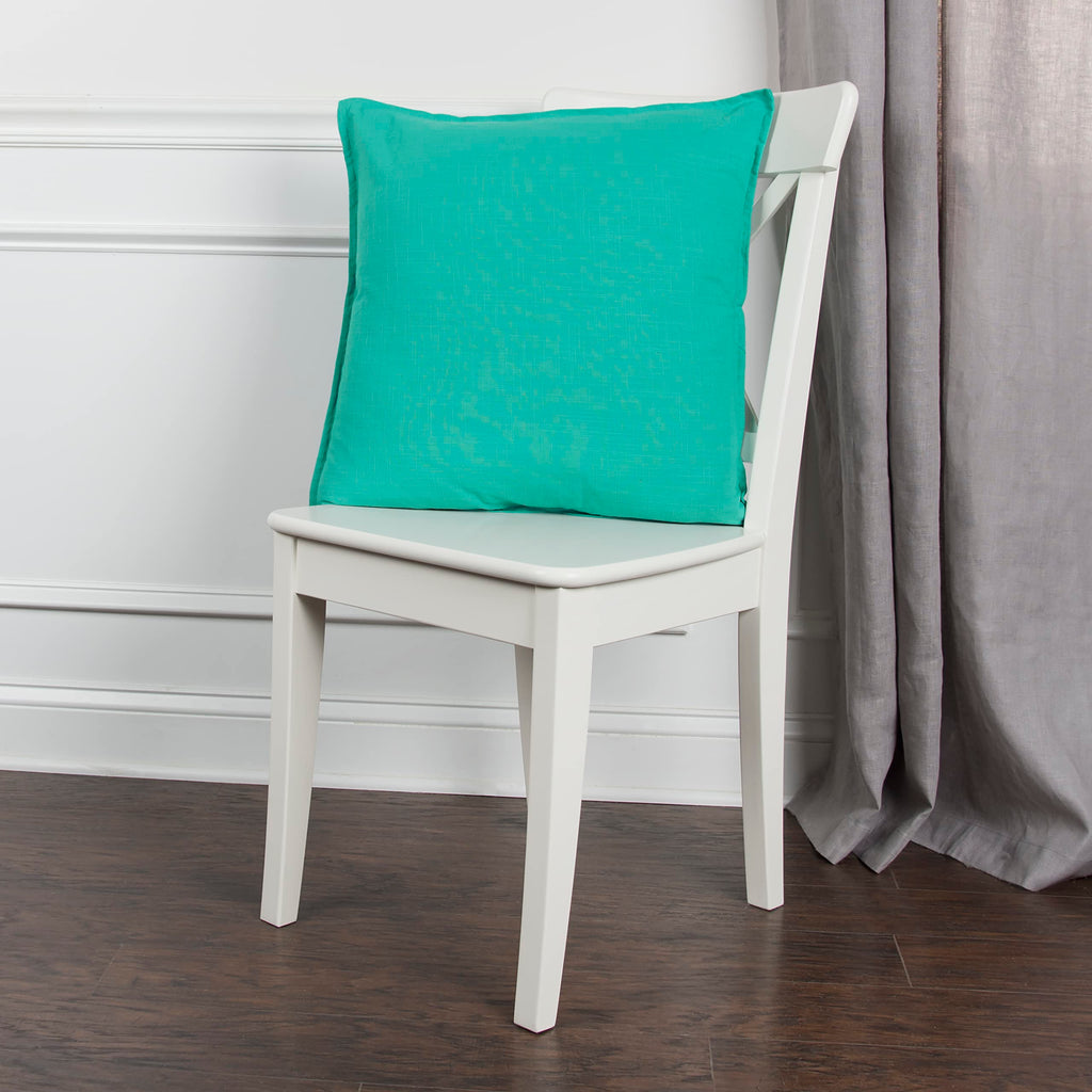 Rizzy Home | T03714 | 20"x20" White/Neutral Decorative Pillow | Down Fill