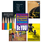 Trend Enterprises Think Positively Set Argus Large Posters Combo Pack