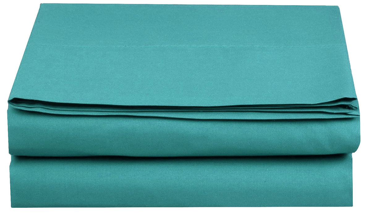 Luxury Fitted Sheet on Amazon Elegant Comfort Wrinkle-Free 1500 Premier Hotel Quality 1-Piece Fitted Sheet, Queen Size, Turquois