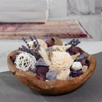Andaluca Maison Box Fragrance Potpourri Decorative Vase & Bowl Filler Home D  Cor (Lavender Quartz)