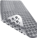 VHKD PVC Bathroom mat Anti Slip Rectangle (Grey 70x40cm)