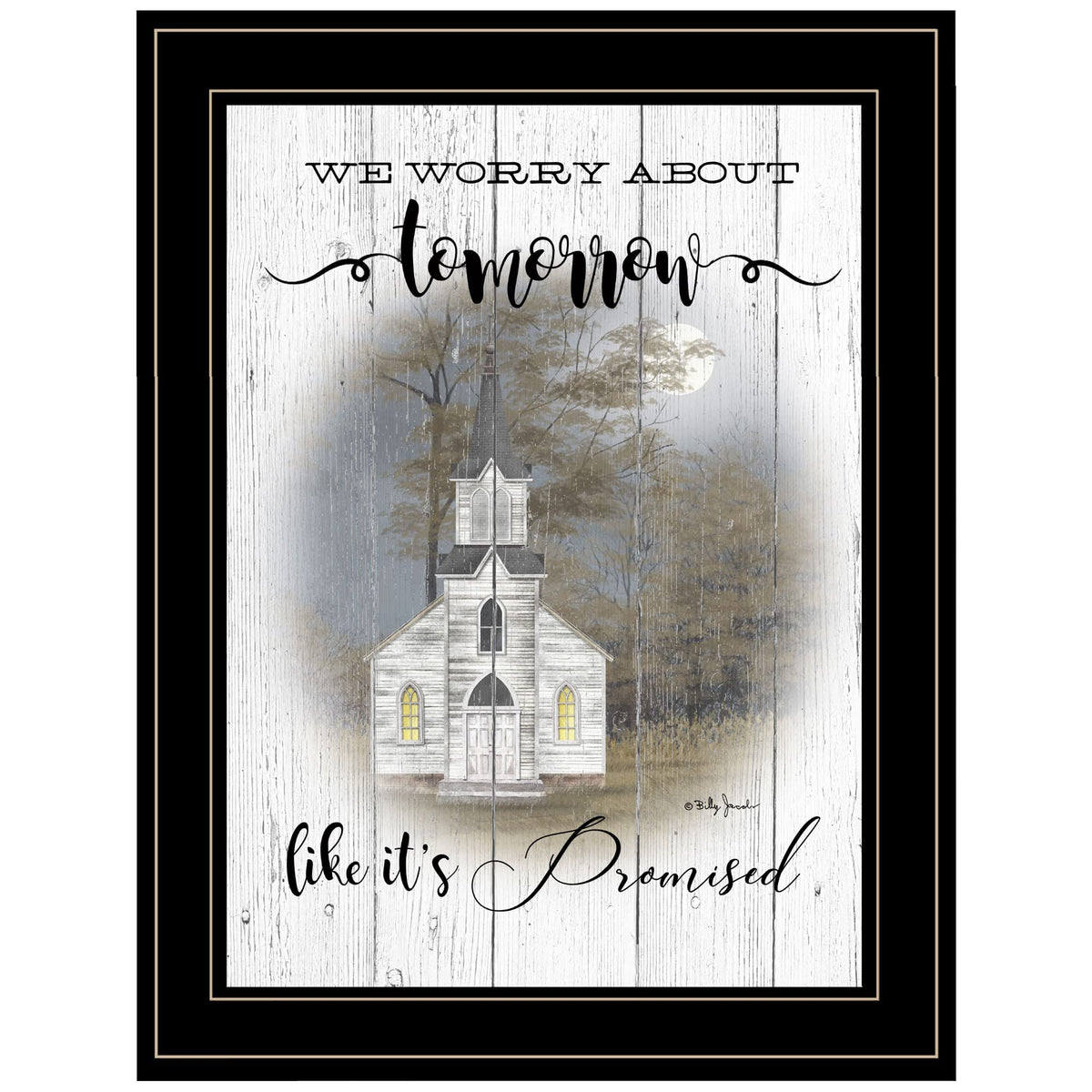 Tomorrow 2 Black Framed Print Wall Art