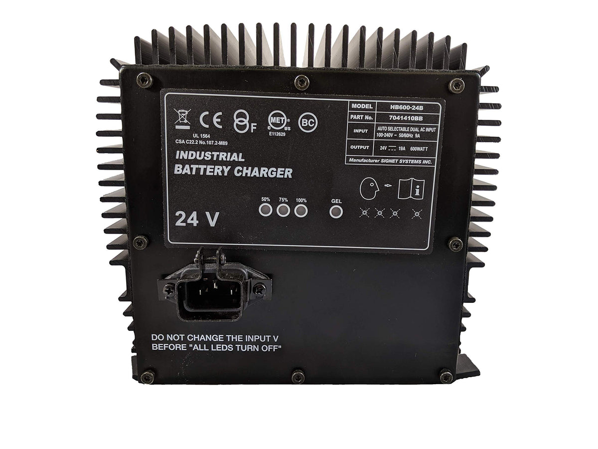 Genie/Skyjack Original Scissor Lift Signet Charger Oem 24V Hb600-24B 24 Volt 19 Amp (161827, 105739, 96211, 128537)