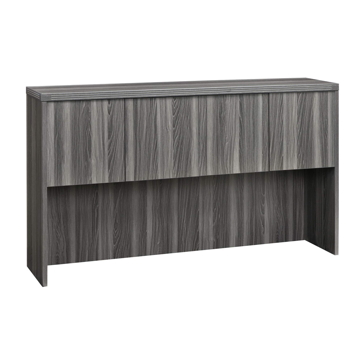 Safco Mayline Ahw72Lgs Aberdeen Hutch, 72&quot;, Gray Steel Laminate