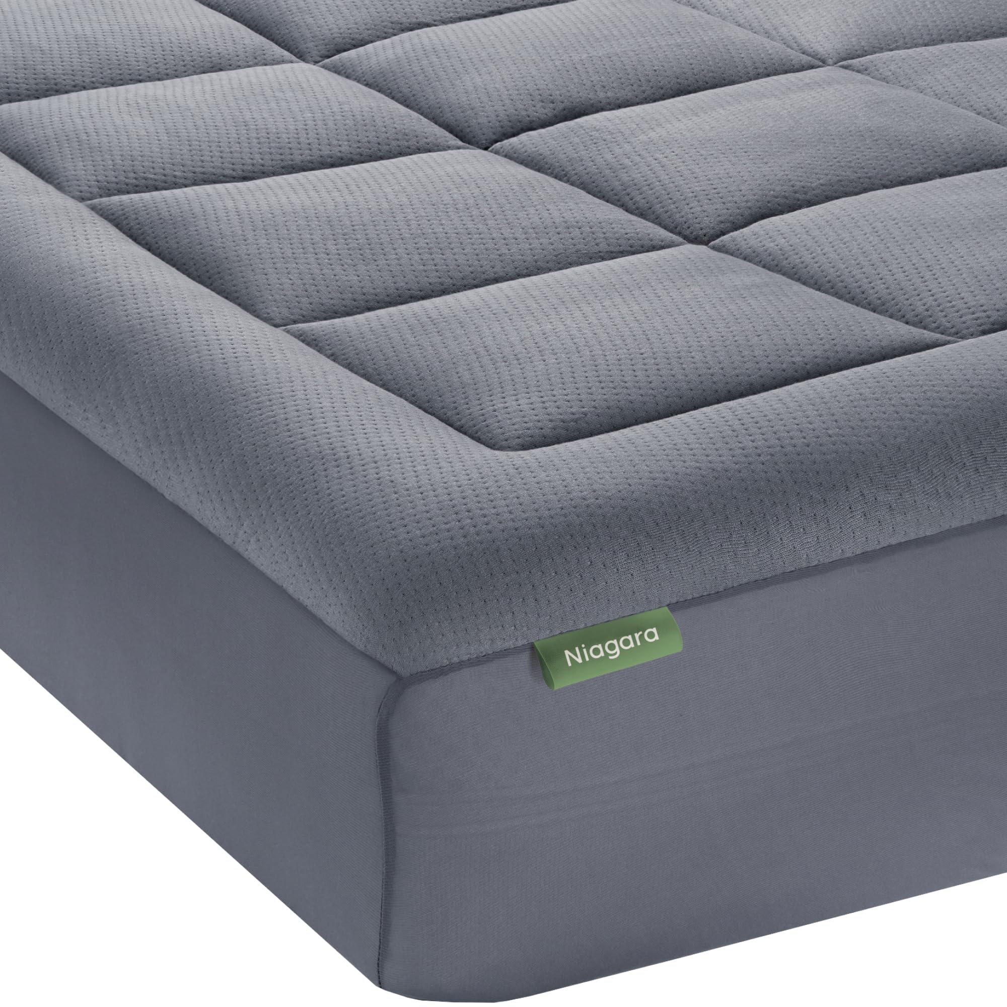 Ultra Soft Full Size Mattress Topper - Viscose Made From Bamboo Mattress Pad For Back Pain Relief - Naturally Cooling For Hot Sl