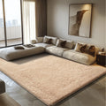 Shag Area Rug for Bedroom 5x8,Beige Fluffy Area Rugs for Living Room,Soft Fuzzy Rug Non-Shedding Indoor Plush Carpet for Kids Be