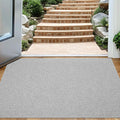 Lumi Ultra Thin Indoor Door Mat For Entrance 48'X72', Non Slip Entryway Mat, Low Profile Doormat, Unique Herringbone Design Ca