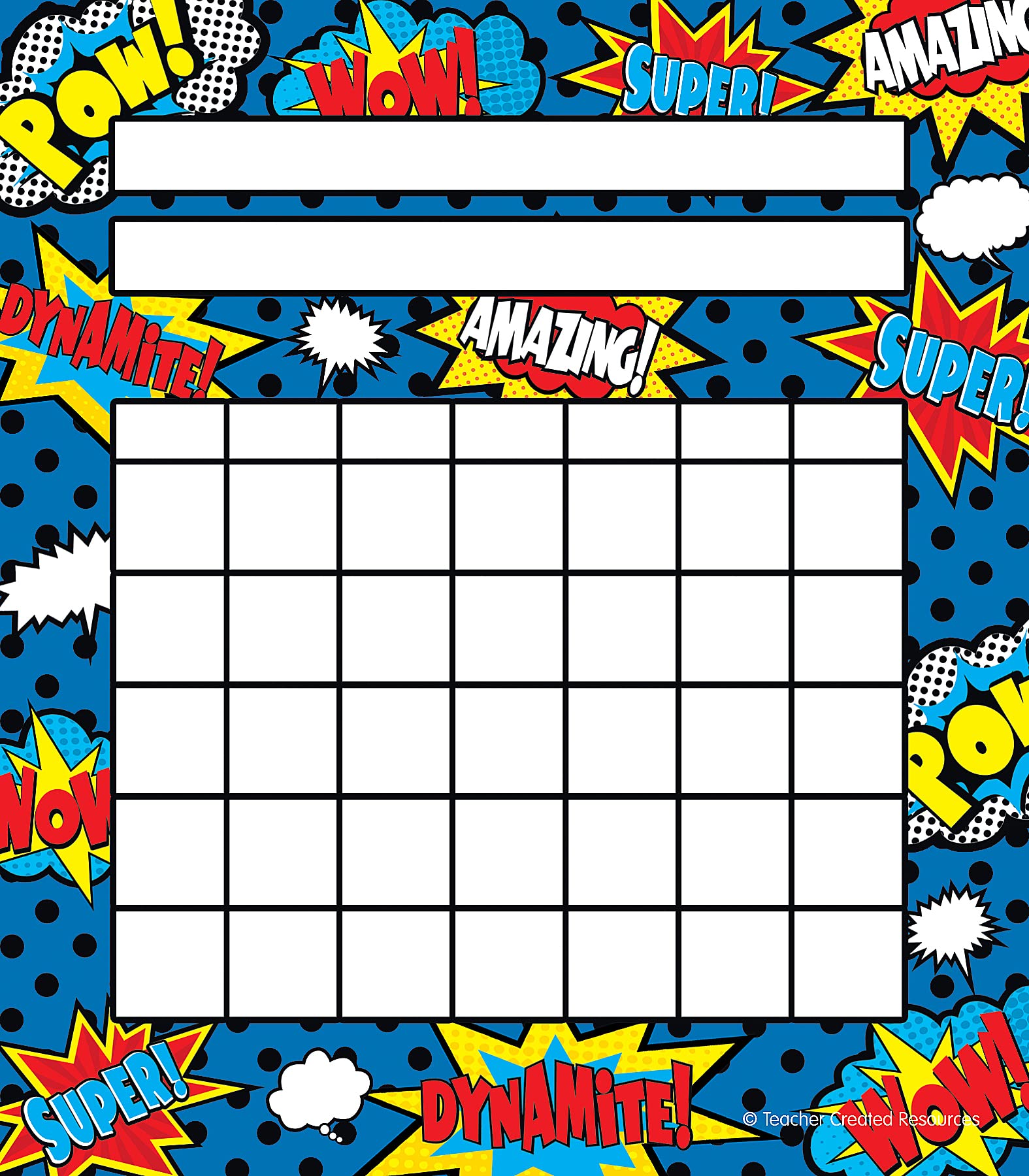 Teacher Created Resources Superhero Incentive Charts Pack (Tcr5646)