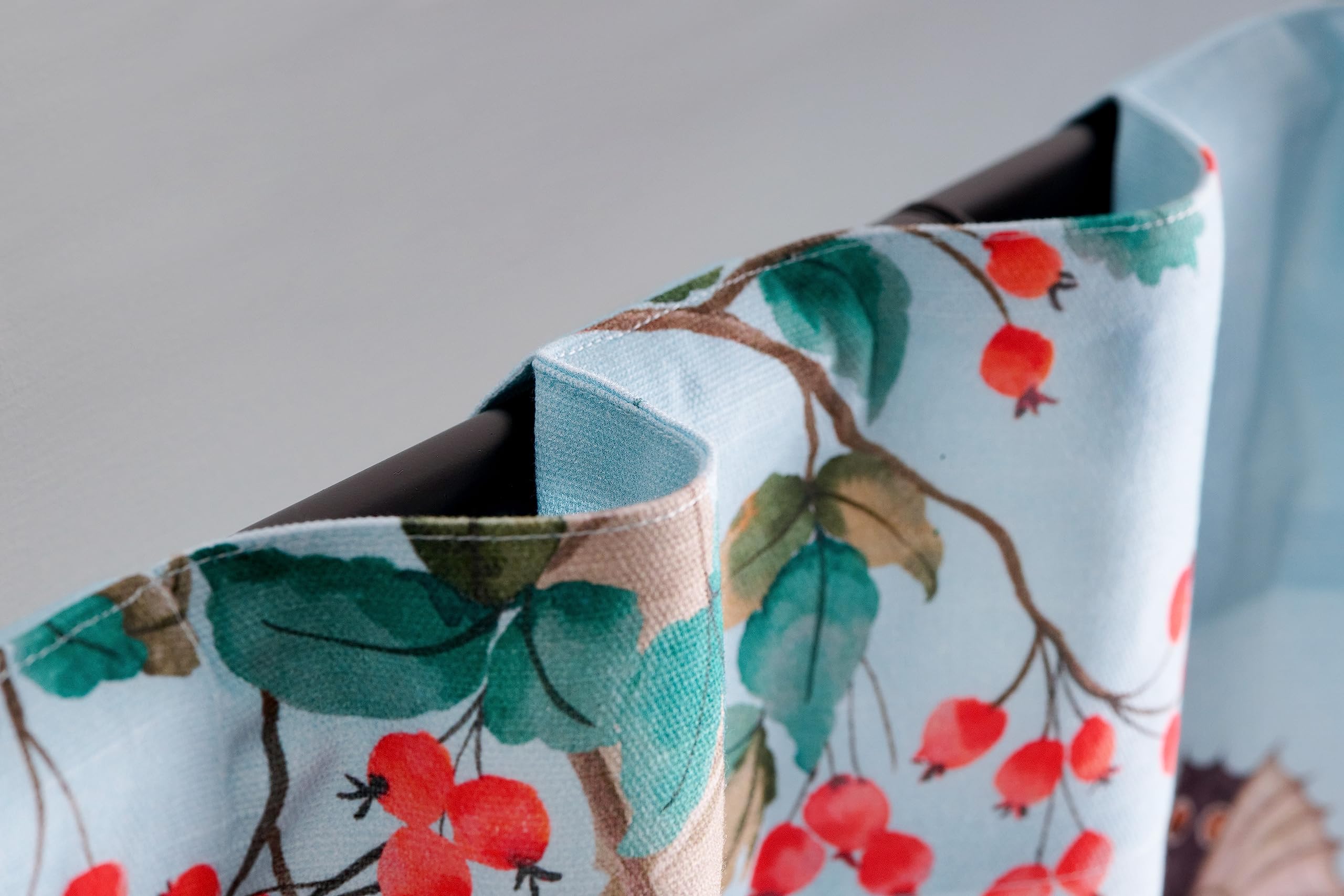 Maison D' Hermine 100% Cotton Curtain Bamboo Pastel Blue Two Panel Curtains For Living Rooms Bedrooms Offices Tailored With A Ro