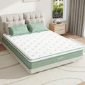 Novilla Twin Mattress, 10 Inch Hybrid Mattress in a Box, Gel Inflation Memory Foam with Pocket Coils Innerspring for a Cozy Nigh