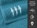 Tukasa Linens 16 Pack Cotton Washcloths For Body And Face, 12X12 Inches, Multipurpose And Lightweight Wash Clothes For Face. Hig