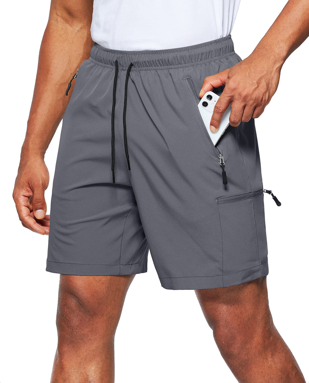 Viodia Mens Hiking Cargo Shorts Stretch Quick Dry Lightweight Workout Shorts For Men Casual Fishing Athletic Shorts With Pockets