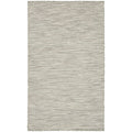 Nourison Positano Indoor/Outdoor Light Grey 3' X 5' Area Rug, Easy Cleaning, Non Shedding, Bed Room, Living Room, Dining Room, B