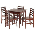 Winsome Pulman Dining, 48.03" W x 29.92" D x 29.29" H, Walnut