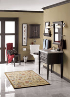 Moen Brantford Traditional Brushed Nickel Spring-Loaded Wall Mounted Toilet Paper Holder, Yb2208Bn