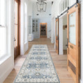 HY HAO YUN LAI Non Slip Runners for Hallways,Washable Long Ultra Soft Kitchen Non Shedding Accent Farmhouse Rugs (Grey, 2 X 7)