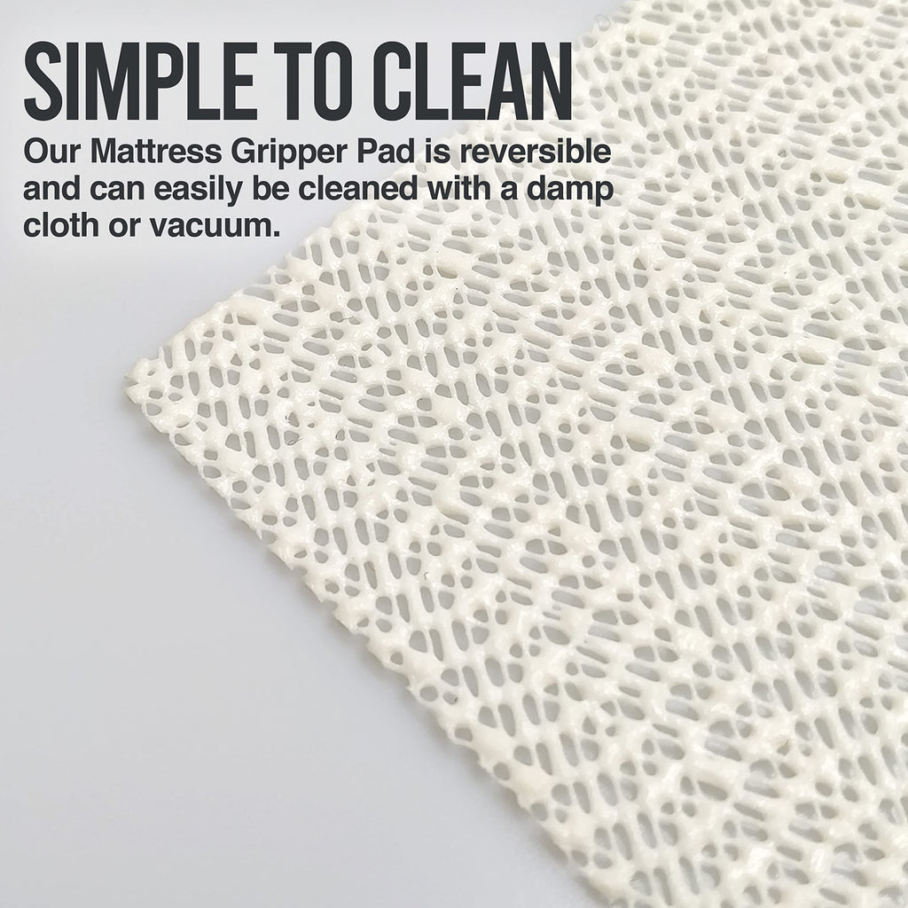 Nevlers 82''X70'' California King Anti Slip Mattress Gripper | Pvc Non Slip Mattress Pad King | Mattress Slide Stopper King For