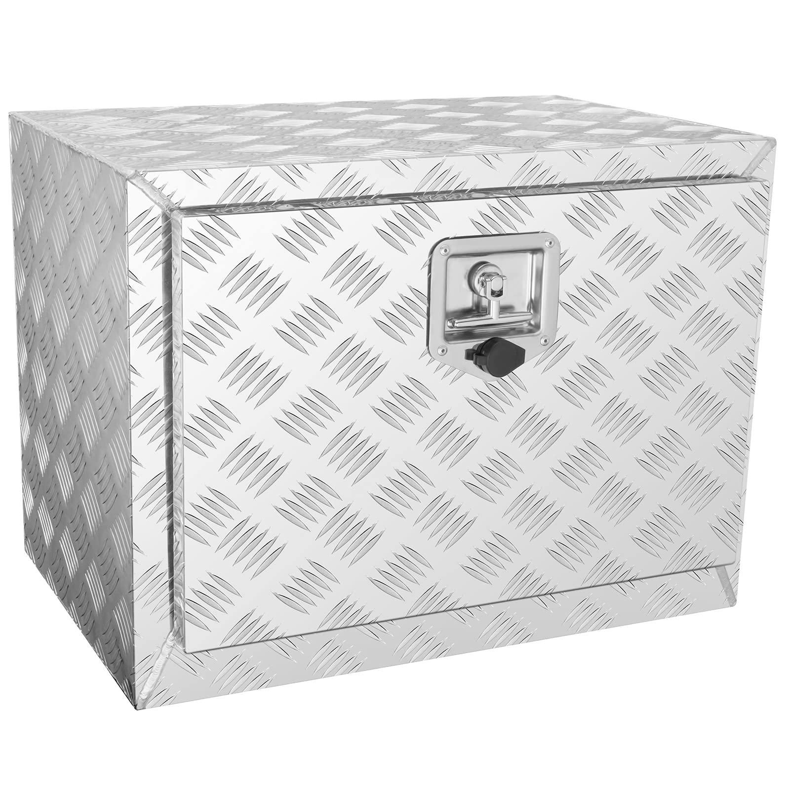Vevor Underbody Truck Box, 24'14'16' Pickup Storage Box, Heavy Duty Aluminum Diamond Plate Tool Box With Lock And Keys, Water