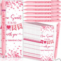 Resurhang 20 Set Valentines Appreciation Gifts For Employees Bulk With Greeting Cards Team Gift Ballpoint Pen Thank You Greeting